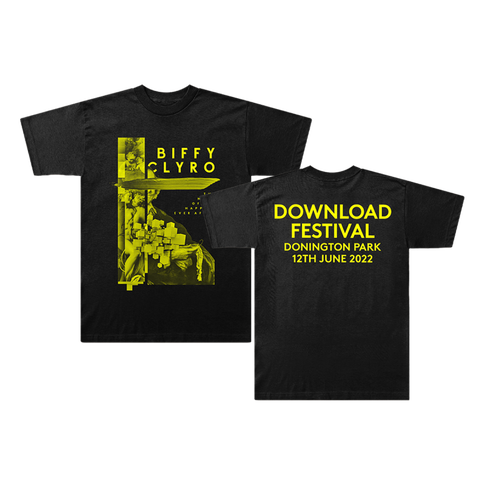 BIFFY CLYRO メンバー直筆サイン入りTシャツ M ビッフィ・クライロ BIFFY CLYRO メンバー直筆サイン入りTシャツ M ビッフィ・クライロ